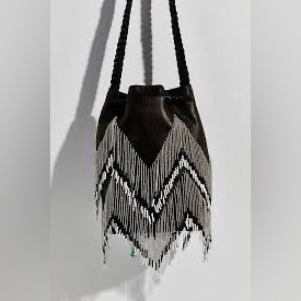 Free People x Enshalla Beaded Bucket Bag - Picture 4 of 17